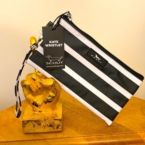 8”W x 4”H scout wristlet new with tags